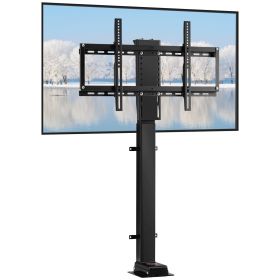 VEVOR Swivel Motorized TV Lift Stroke Length 40 Inch Motorized TV Mount Fit for 32-70 Inch TV Lift with Remote Control Height Adjustable 28.74-68.11 I