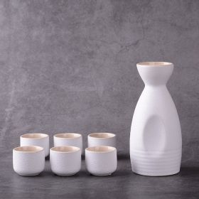 Sakura vintage sake set (Option: Sake White)